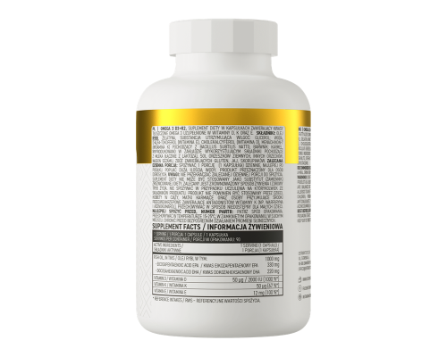 Омега-3 Д3 + K2 OstroVit (Omega-3 D3+K2) 90 капсул