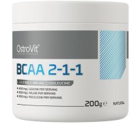 Аминокислоты BCAA 2:1:1 OstroVit 200 г (вкус в ассортименте)