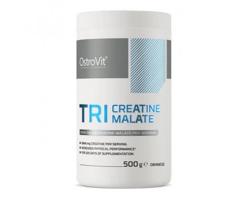 Креатин OstroVit Tri Creatine Malate 0.5 кг (смак в асортименті)