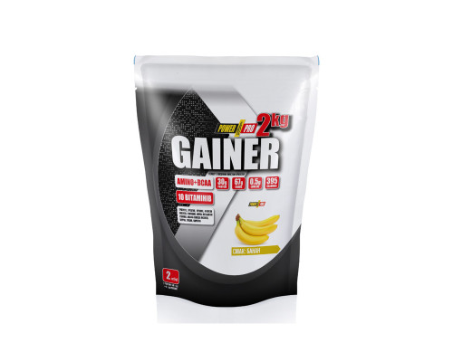 Гейнер Power Pro Super Mass Gainer 2 кг (вкус в ассортименте)