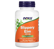 Скользкий вяз Now Foods (Slippery Elm) 400 мг 100 капсул