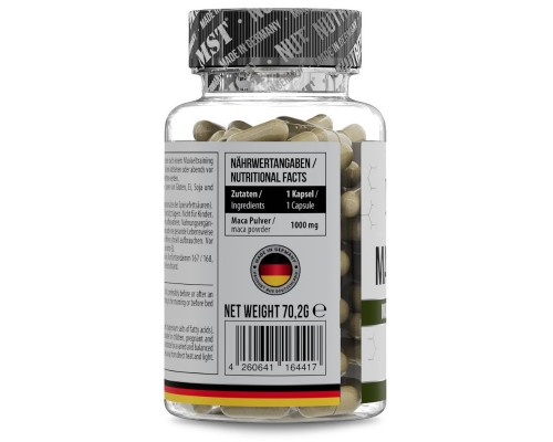 Мака MST (MACA) 1000 мг 60 капсул Мака MST (MACA) 1000 мг 60 капсул