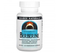 Берберин Source Naturals 500 мг, 60 вегетарианских капсул