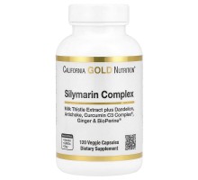 Силімариновий комплекс California Gold Nutrition 120 вегетаріанських капсул