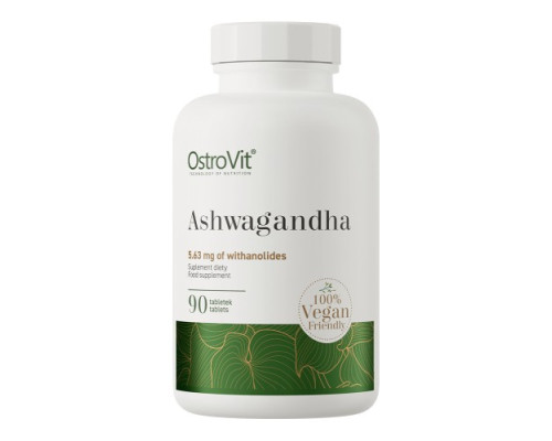 Корень ашваганды OstroVit  (Ashwagandha) 375 мг 90 табл