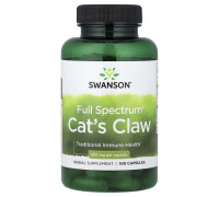 Котячий кіготь Swanson (Cat`s Claw) 500 мг 100 капсул