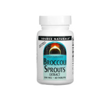 Source Naturals, экстракт ростков брокколи, 250 мг, 60 таблеток (SNS-01104)