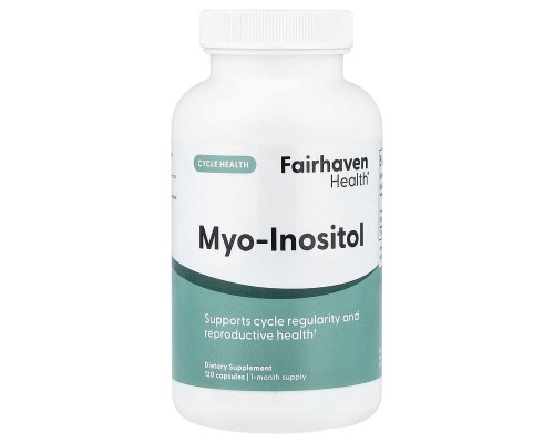 Міоінозитол Fairhaven Health (Myo-Inositol for PCOS) 500 мг, 120 капсул