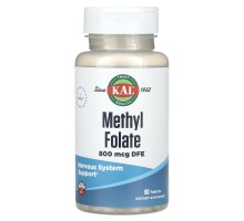 Метилфолат (Methyl Folate) KAL 800 мкг, 90 таблеток