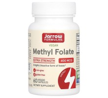Метилфолат усиленного действия (Methyl Folate) Jarrow Formulas 400 мкг, 60 вегетарианских капсул