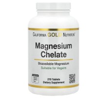 Хелат Магния с кальцием California Gold Nutrition 270 таблеток