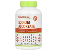 Аскорбат Натрію NutriBiotic 227 г кристалічного порошку