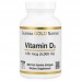 Вітамін Д3 California Gold Nutrition (Vitamin D3) 5000 МО, 360 желатинових капсул