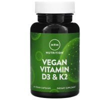 Вітаміни D3 і K2 для веганів MRM Nutrition 60 веганських капсул