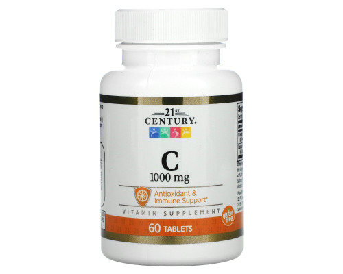 Витамин С 21st Century (Vitamin C) 1000 мг 60 таблеток