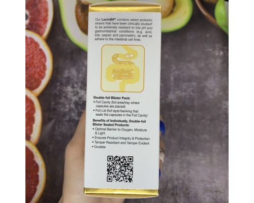 California Gold Nutrition, LactoBif, пробіотики, 30 млрд КУО, 60 вегетаріанських капсул California Gold Nutrition, LactoBif, пробіотики, 30 млрд КУО, 60 вегетаріанських капсул