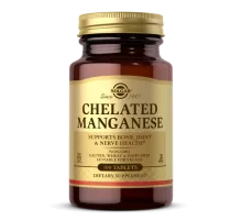 Хелатний марганець Solgar (Chelated Manganese) 100 таблеток