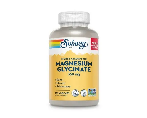 Magnesium Glycinate 350 mg (120 veg caps) Magnesium Glycinate 350 mg (120 veg caps)