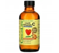 Вітамін C з апельсиновим смаком ChildLife (Liquid Vitamin C Natural Orange) 118,5 мл