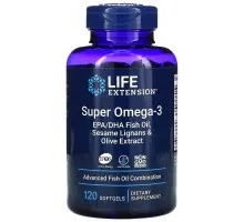 Супер Омега-3 Life Extension (Super Omega-3) 120 капсул