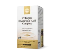 Колаген та гіалуронова кислота комплекс Solgar (Collagen Hyaluronic Acid Complex) 30 таблеток