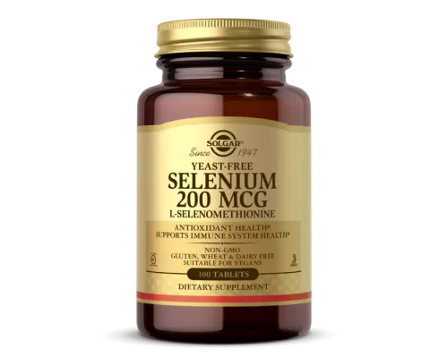 Селен Solgar (Selenium) 200 мкг 100 таблеток Селен Solgar (Selenium) 200 мкг 100 таблеток