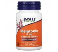 Мелатонін Now Foods (Melatonin) 5 мг 120 таблеток