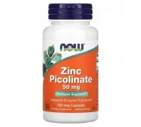 Пиколинат цинка Now Foods (Zinc Picolinate) 50 мг 120 растительных капсул