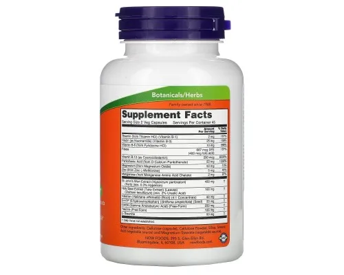 Витамины для поддержки нервной системы и хорошего настроения Now Foods (Mood Support with Saint John's Wort) 90 вегетарианских капсул Витамины для поддержки нервной системы и хорошего настроения Now Foods (Mood Support with Saint John's Wort) 90 вегетарианских капсул