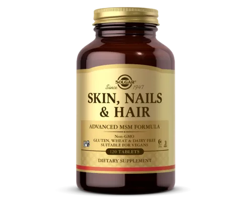 Витамины для волос кожи и ногтей Solgar (Skin Nails & Hair) 120 таблеток Витамины для волос кожи и ногтей Solgar (Skin Nails & Hair) 120 таблеток