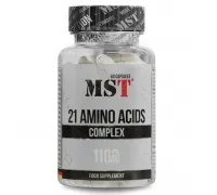 Комплекс Амінокислот MST (21 Amino Acids) 1100 мг, 60 капсул