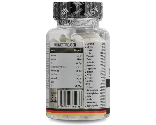 Комплекс Амінокислот MST (21 Amino Acids) 1100 мг, 60 капсул Комплекс Амінокислот MST (21 Amino Acids) 1100 мг, 60 капсул