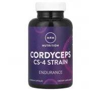 Кордицепс CS-4 MRM Nutrition 750 мг, 60 веганских капсул