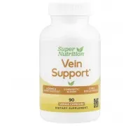 Добавка для поддержки вен с диосмином из апельсина Super Nutrition 90 вегетарианских капсул