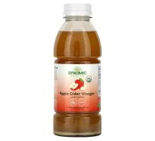 Яблучний оцет з маткою Dynamic Health Laboratories (Apple Cider Vinegar with Mother) 473 мл