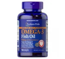 Риб'ячий жир Омега-3 Puritan's Pride (Triple Strength Omega-3 Fish Oil) 950 мг 90 капсул