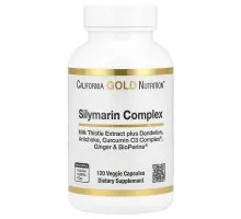 Силимариновый комплекс California Gold Nutrition 120 вегетарианских капсул