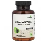 Вітамін К2+Д3 Futurebiotics (Vitamin K2+D3) 120 капсул