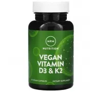 Вітаміни D3 і K2 для веганів MRM Nutrition 60 веганських капсул