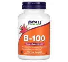Вітамін B-100 Now Foods, 100 капсул